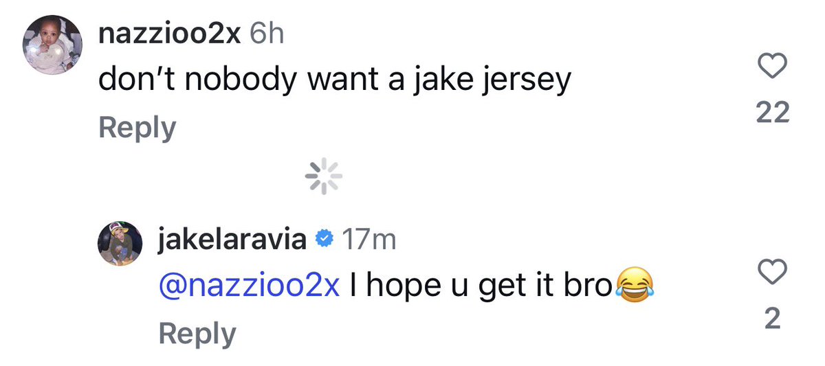 LADEig's tweet photo. Jake LaRavia 😭😭😭 https://t.co/Pn8SYrivQY