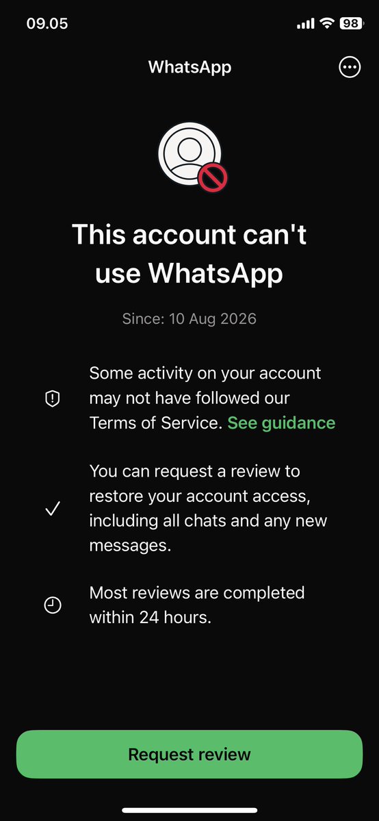 kresna_AMC's tweet photo. Almost every day. What exactly you reviewing all this time?? This is so annoying @Meta @WhatsApp https://t.co/khIzEHxLex