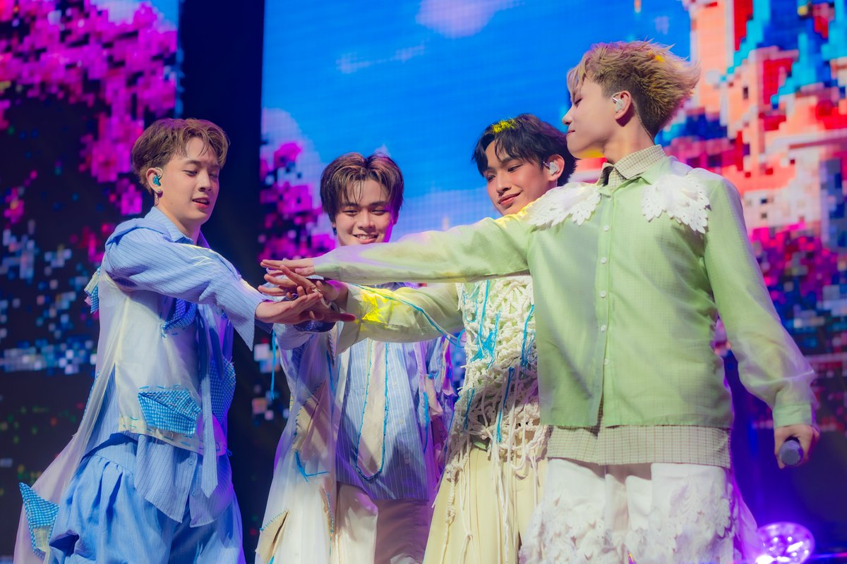 AJAAofc's tweet photo. 👾 [FINAL BOSS DEFEATED] HANYVILLE HAS BEEN SAVED! 🕹️

MISSION COMPLETE, HANIES! 🚨🎉

AJAA just stormed the final stage, maxed out their ultimate skill stats, and officially saved HANYVILLE! 🏰✨ What a legendary final set—the entire Skydome erupted as the boys gave everything they had for the ultimate victory! 💥⚡

Game Start: The First Concert
🗓️: August 9, 2026, 7PM
📍: SM City Skydome

#AJAA
#AJAAGameStart
#AJAAFirstConcert
#CornerstoneConcerts