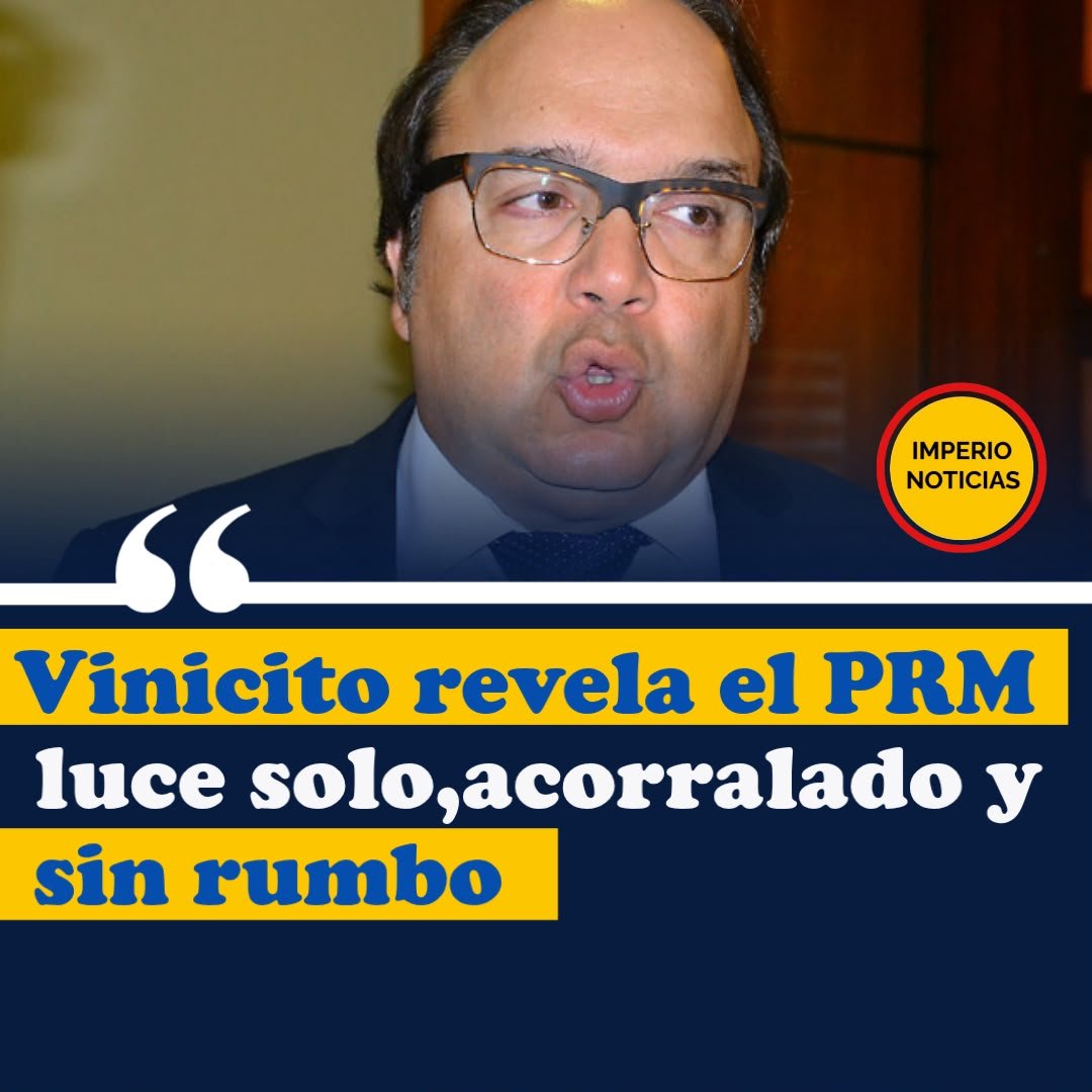 Melaneo1's tweet photo. Al @PRM_Oficial , NO lo salva NADIE. Vinicito revela que el gobierno luce solo, acorralado y sin rumbo. https://t.co/78eYS9x8a6