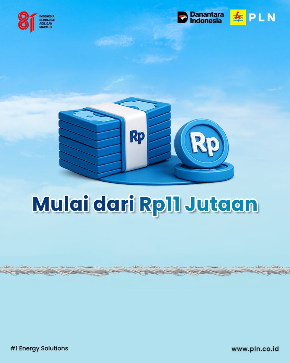 electrizen_JMB's tweet photo. Home Charging Services (HCS) Ultima hadir untuk memberikan kemudahan charging mobil listrik langsung dari rumah!
#PLN #PLNMobile #HCSUltima #EasyChargingEasyLiving #GIIAS2026 https://t.co/e34MjZoxOP