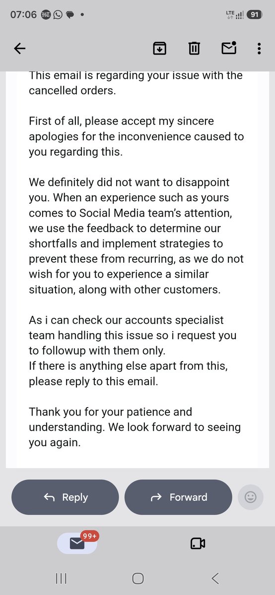 tarusharan's tweet photo. @ajassy I am attaching 2 mails to show how your team works. Insisted me to give contact details than gave a standard revert, diverting it. Your Specialist confirmed that it was their error but I have to wait for 48 hours for placing order. Indirectly suspending it. @amazonIN https://t.co/jiYrwvGT8T