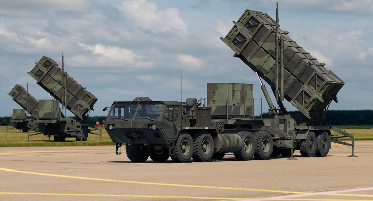 sentdefender's tweet photo. According to a report by The Atlantic, citing a Republican official in Congress, one of the primary holds-ups in the Trump Administration’s decision to license the production of air defense launchers and missiles to Ukraine, particularly the PATRIOT Surface-to-Air Missile System, has been the system’s designers Raytheon and Lockheed. 

The official states that the two defense contractors “will officially frame their concerns around IP theft and tech transfer,” but “their real worry is that the Ukrainians will find a way to improve the PATRIOT and then produce them at scale faster and for much less money than what the existing production lines in the U.S. could do,” threatening manufacturers in the United States.