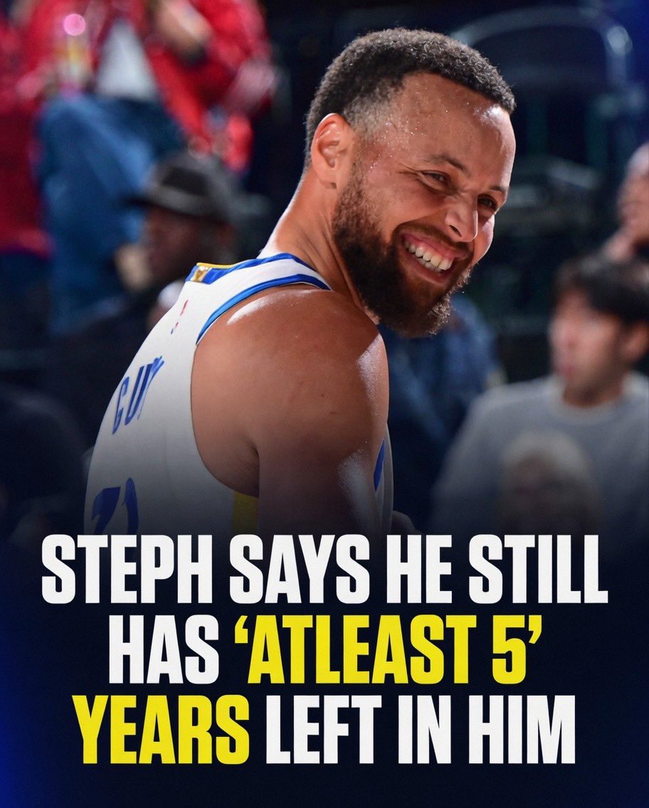 GoIdenState's tweet photo. OUR GOAT ISNT RETIRING ANYTIME SOON 😮‍💨 https://t.co/2mqloZw2Oy