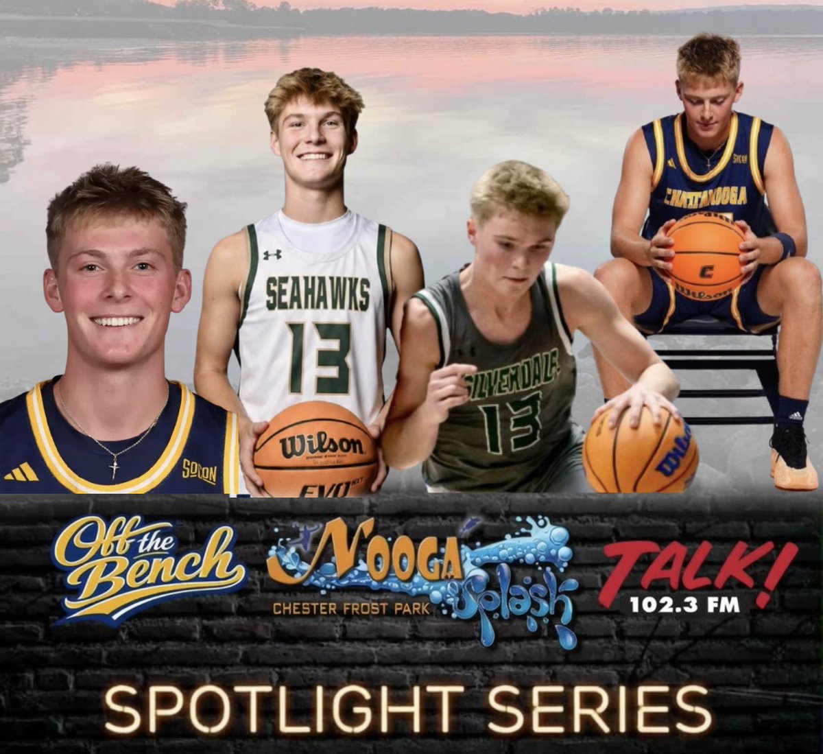 OTB423's tweet photo. Ballin’ out to end the summer 🏀🔥‼️

Our final OTB / @NoogaSplash Spotlight Series for 2026 is THIS Tuesday night from 7-8p on @TalkRadio1023 &amp; https://t.co/8pthc7nCL7

@houstonholland8 (@GoMocsMBB) &amp; @parkercholland (@SeahawkBBall) will join us to 🗣️ ball, life, &amp; more! https://t.co/roNR2cTRXH
