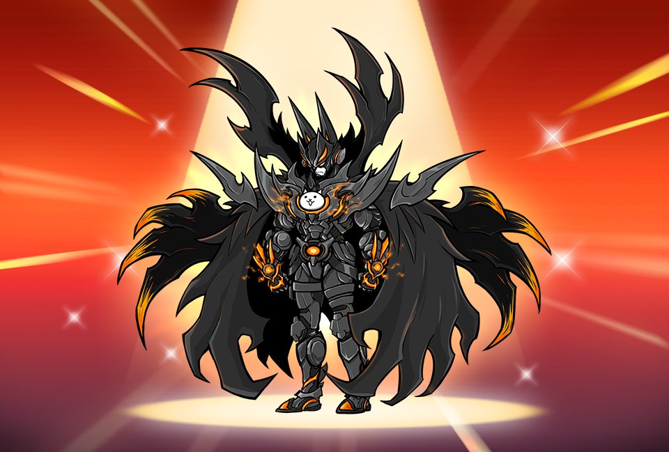 PONOS_GAME's tweet photo. 【ver15.6アップデート近日予定✨️】
新第4形態キャラ「キャットマンフォーエバー」を紹介！

主演映画のメガヒットで世界進出を果たした究極超人！
進化で体力と攻撃速度が上昇！再生産の時間が短くなり、天使に超ダメージを与え、遅延無効の能力を取得！
暗黒街を浄化するにゃ～
#にゃんこ大戦争 https://t.co/yQKS4cx75Y