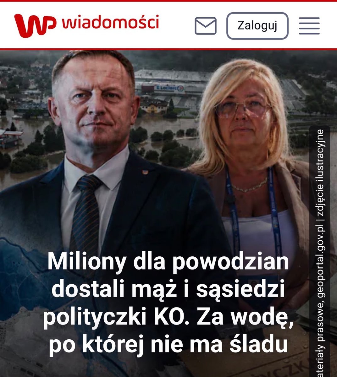 PiotrMuller's tweet photo. Kolejna afera ludzi Koalicji Obywatelskiej 🚨 

Jak podaje @wirtualnapolska miliony złotych przeznaczone dla powodzian trafiły do... męża i sąsiadów przedstawicieli KO (wiceprezes Karkonoskiej Agencji Rozwoju Regionalnego [KARR] rozdzielającej tę pomoc). 

Podczas gdy tysiące polskich rodzin i przedsiębiorców ze łzami w oczach traciło dorobek swojego życia i tonęło w urzędniczych procedurach, by dostać ułamek tej kwoty, ludzie z legitymacją KO i ich bliscy wypłacali sobie z kasy państwa miliony.

Nie ma zgody na traktowanie państwa jak dojnej krowy. Instytucje kontrolne i służby muszą w trybie pilnym wejść do KARR, zbadać ten skandaliczny proceder i pociągnąć winnych do odpowiedzialności.
