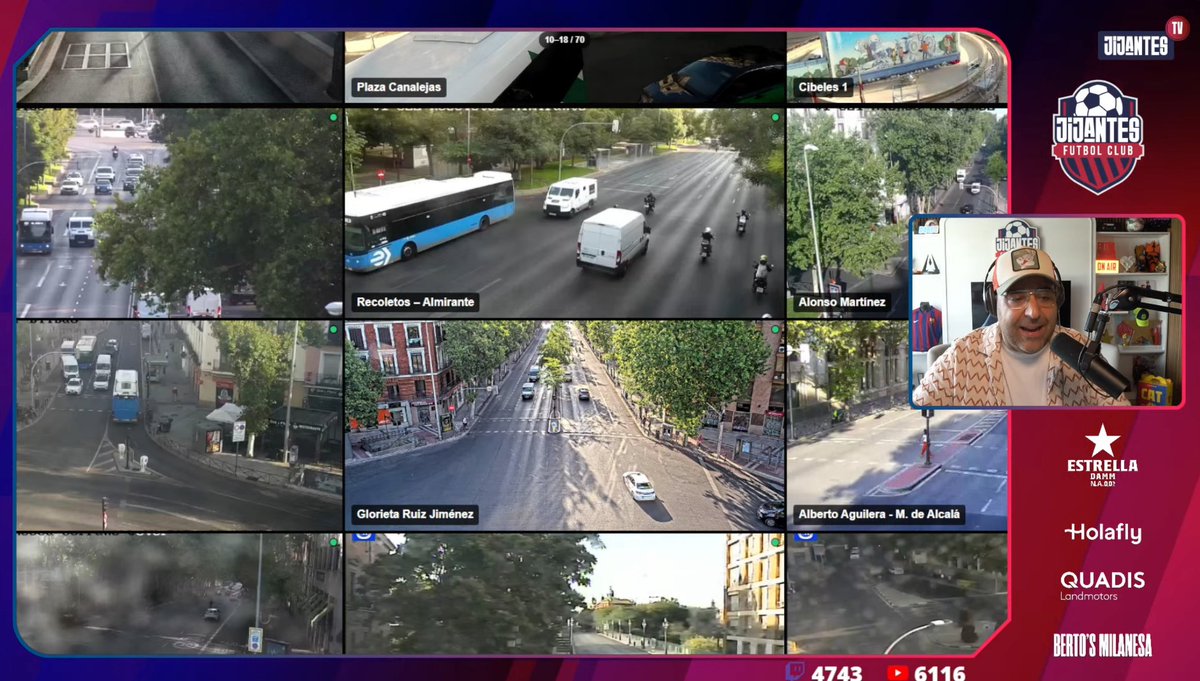 BarcaUniversal's tweet photo. 🚨 BREAKING: Journalist Gerard Romero is now monitoring DOZENS OF CAMERAS in the city of Madrid to find out where Julián Álvarez is.

He has someone on his team using AI to decipher the number plates on Julián Álvarez’s vehicle. https://t.co/6Box11PFO6