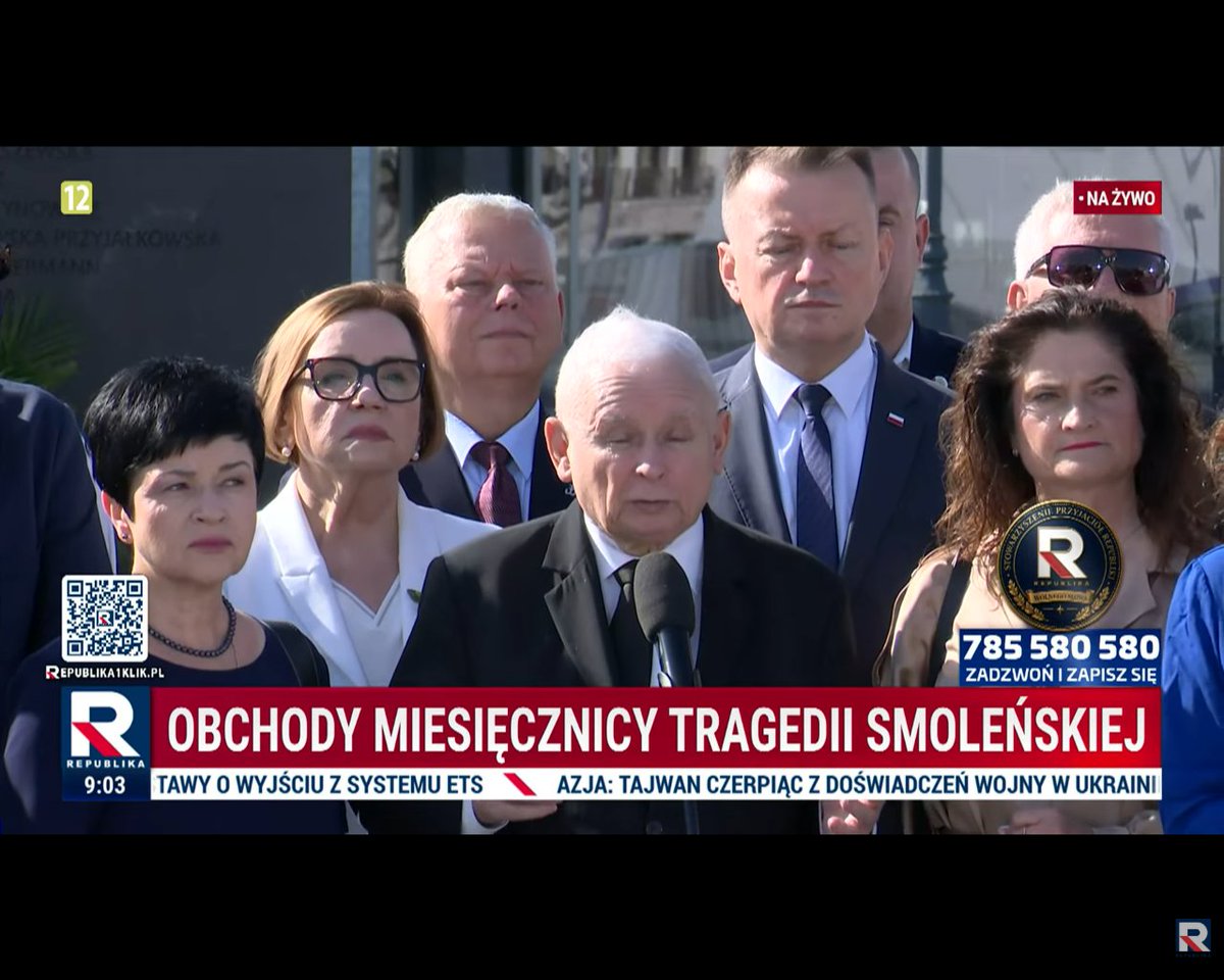 OgladamW's tweet photo. Kochani, jest zmartwienie, że nagle "zamach smoleński" stał się "TRAGEDIĄ smoleńską" w obu postkurskich stacjach. 

Mamy nadzieję, że to nie zmiana kursu... https://t.co/XiqqVNPhbq