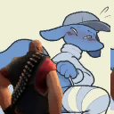 RAMMEL_TA's tweet photo. just remembered this was my hella old spray on tf2 and on the search for the original image, i not only found out that its completely nuked off the internet and now lost media, but the artist has gone full cub artist :( https://t.co/bU62SFUqZF
