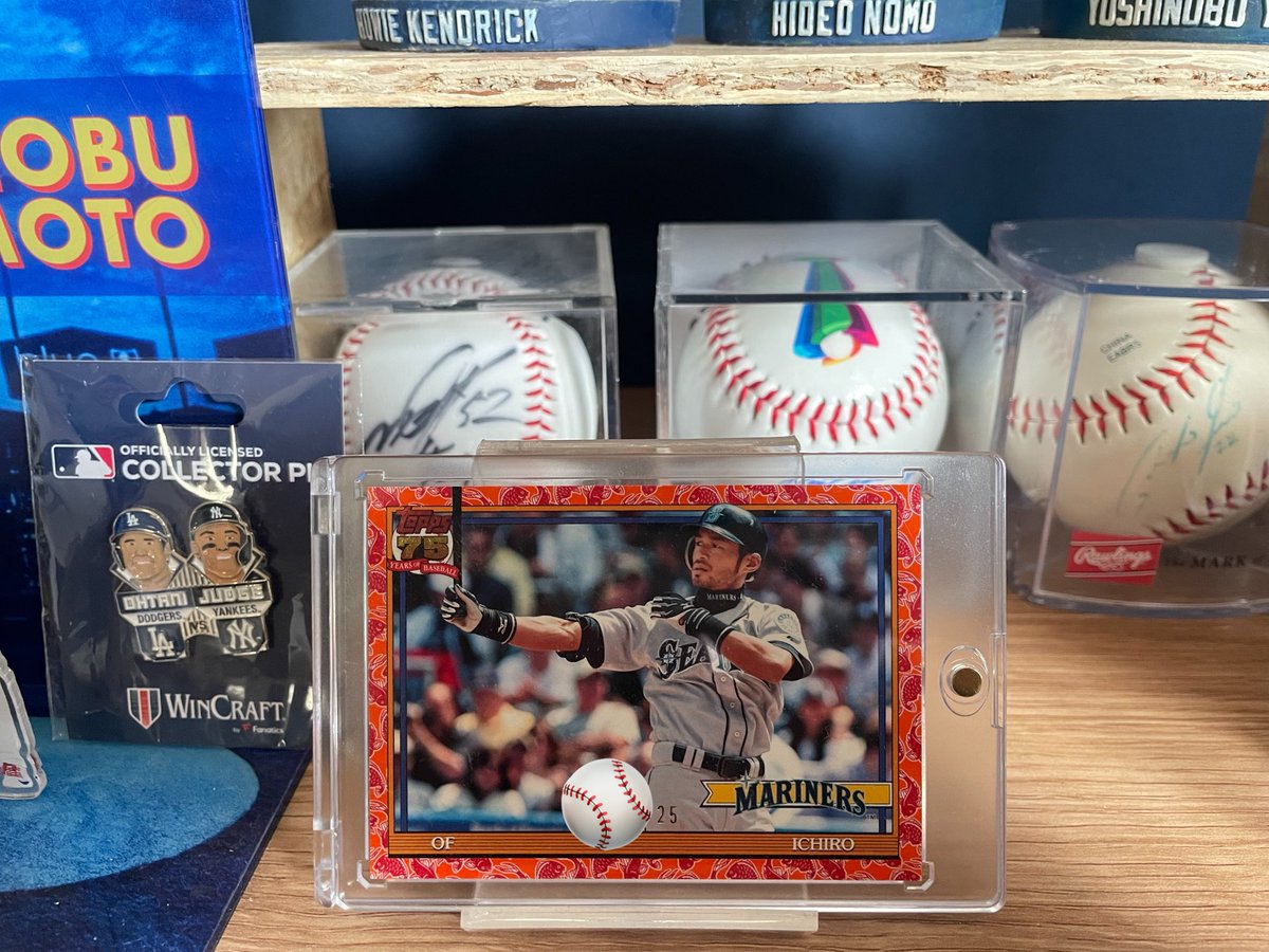 mlbiglove's tweet photo. 先日、2026 #Topss Series1を購入したら、#イチロー さんの鯉パラ25シリが出ました🤲
#topps #トップス #カード #開封 https://t.co/RXWXgTKvnJ