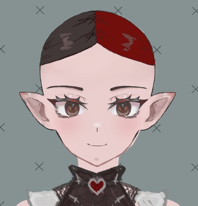 GraveBuddy's tweet photo. She's beautiful guys , embrace the baldness 💀 
#wipvtuber #vtuberart #wipart #design https://t.co/GX5AAGHOSy