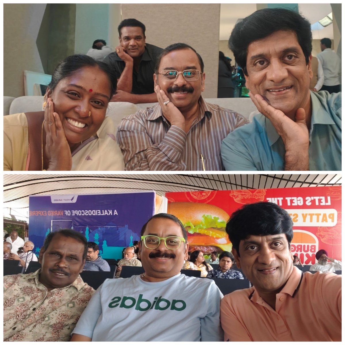 JavaSundares's tweet photo. விஸ்வநாத் &amp;  சன்ஸ் படப்பிடிப்பு தளத்தில் இருந்து...
சூர்யா சார், இயக்குனர் வெங்கி அட்லூரி சார், மமிதா பைஜு மற்றும் கோ-ஸ்டார்களுடன்...

From the set of #VishwanathAndSons 
#suriya #venkiatluri #mamithabaiju #costars https://t.co/dCI5w53rwG