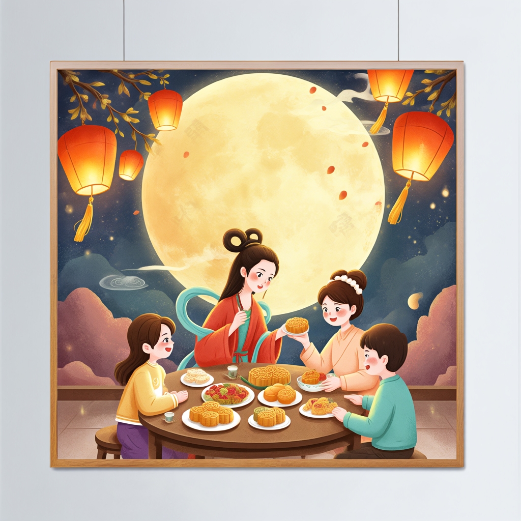 rus_stule's tweet photo. Happy Mid-Autumn Festival!  Sending warm wishes for sweet reunions and bright moments under the full moon with loved ones. #MidAutumnFun https://t.co/LLoHeJi4GV