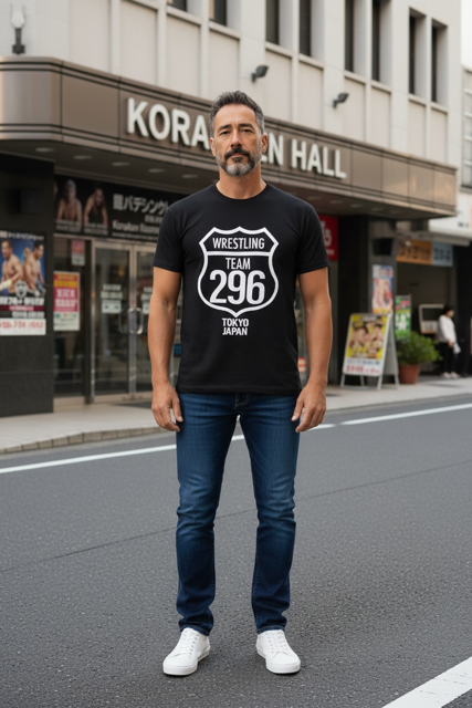 DEPORTES_SHOP's tweet photo. 【#DEPORTES】再入荷「TEAM296Tシャツ」好評の為再入荷、 シンプルなデザインで普段でも着やすいと思います サイズはM～XXXLまで 4,400円（税込） 296フリークはマストバイですよ 再入荷につき全サイズございます #デポルテス #TEAM296 #プロレス https://t.co/o8VRp6gaK3