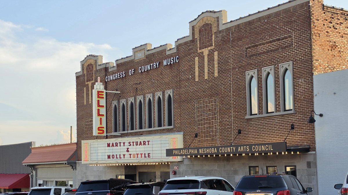 TwangConnection's tweet photo. It is quite apparent that @mollytuttle  and @martystuarthq are something special when they get people to agree to see them twice in one weekend.

The Ellis Theater/ @MartysCongress  in Philadelphia, Mississippi will always be the best place to see Marty. https://t.co/HYnLVr4ws1
