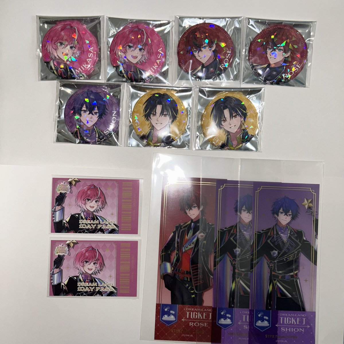 61_chan__s's tweet photo. スイパラ STPRストア

譲:画像
求:💫🩵 or 定価(+送料)

郵送もしくは都内手渡しにてお取引可能な方いましたらお気軽にお声掛けお願いいたします。

#めておらグッズ交換 https://t.co/eyLfqfs4Nv