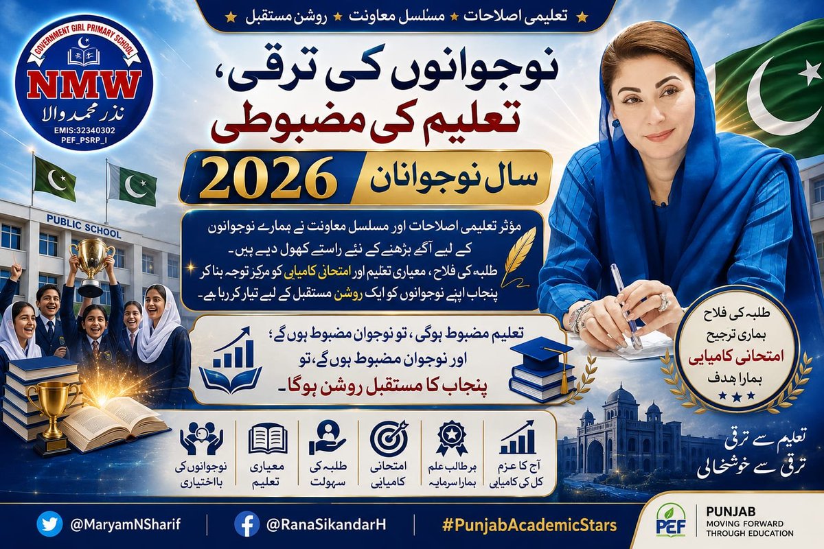 UmarSetharBwp's tweet photo. #PunjabAcademicStars

 #مریم_کے_نوجوان_سب_سے_آگے https://t.co/x0xaHr3qd4