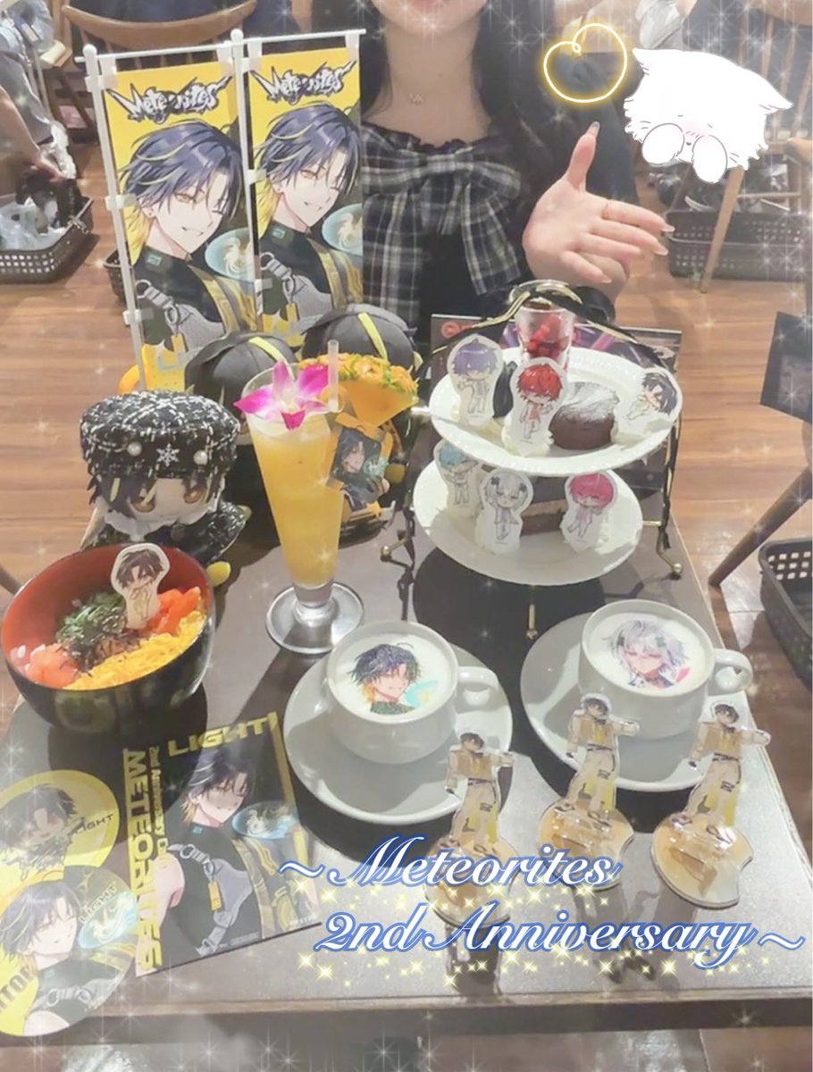 chanmiinanoda's tweet photo. +　　｡☆ * ｡.
　　｡.　 .
｡ﾟ.ﾟ　｡　
.　　　　　　　 ／
　　　　　　☆
　　　　　　　　　☆゜´
　／　　　　𝕄𝕖𝕥𝕖𝕠𝕣𝕚𝕥𝕖𝕤 𝟚𝕟𝕕 𝔸𝕟𝕟𝕚𝕧𝕖𝕣𝕤𝕒𝕣𝕪
☆．゜´

#めておら２周年 #ねえねえらいと https://t.co/CfULylb5wu
