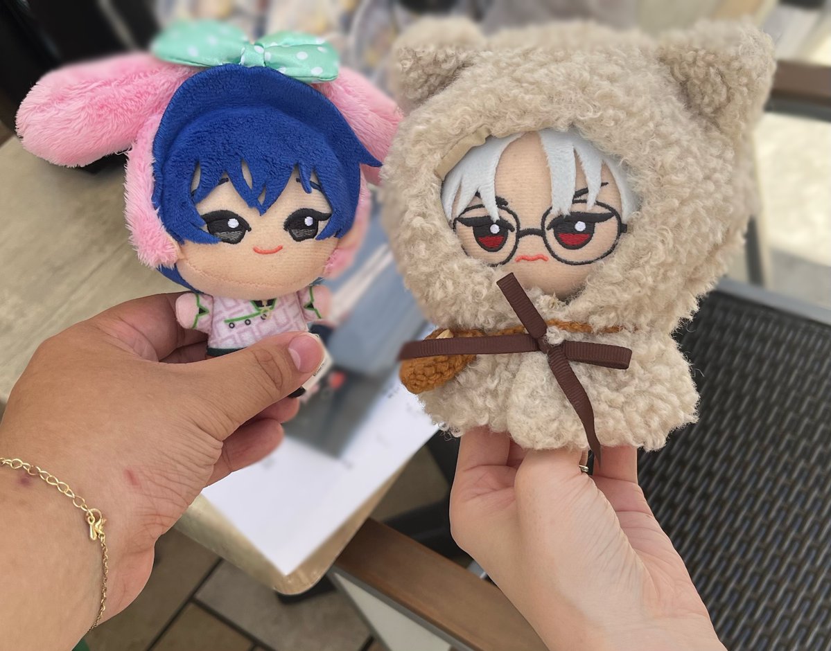yumeionu1009's tweet photo. 文鳥さんちのりかぬくん（@rikanu_ppppp ）にお会いしました！もこもこのお洋服とてもステキです✨️くまとうさぎでかわいいですね☺️ またおあいしましょう☺️ https://t.co/oWrUoE6914