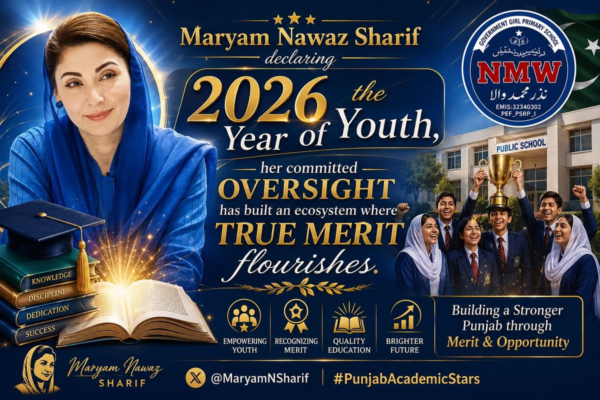 UmarSetharBwp's tweet photo. #PunjabAcademicStars

 #مریم_کے_نوجوان_سب_سے_آگے https://t.co/dPMOKvaS3L