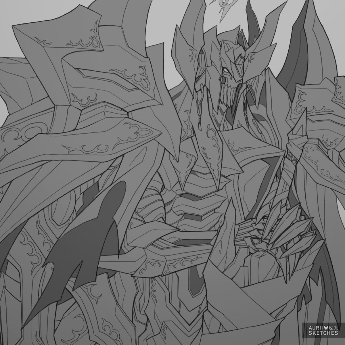 auriisketches's tweet photo. Lil sketch of the first robot oc of mineโจ
He's pretty much the dad god now since many more came after.
#art #ocart #robotoc #illustration #sketch #mech https://t.co/g19vUn00EA