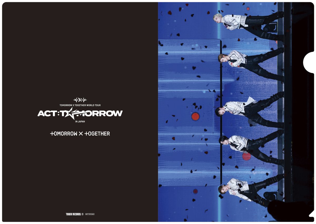 タワレコ特典絵柄解禁🎉／ #TOMORROW_X_TOGETHER 映像作品