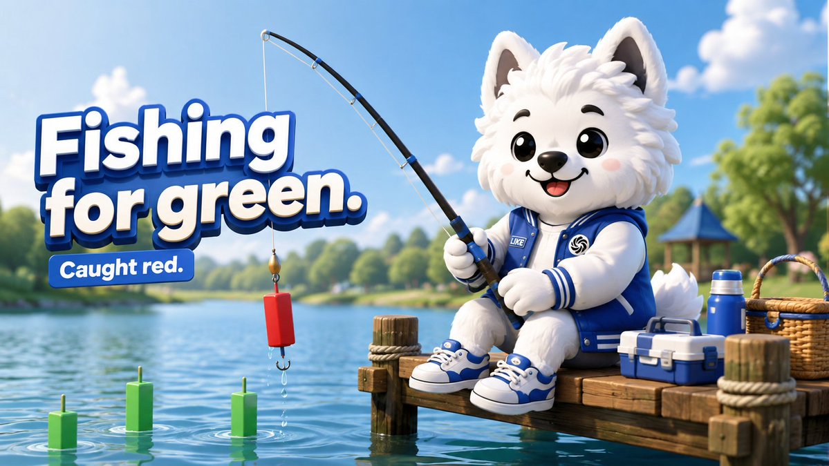 LikeDaoOfficial's tweet photo. Went fishing for green. 🎣📈
Caught red instead. 📉
Not ideal.
Still funny.
Still $LIKE. 🐾

#LIKE #Solana #MemeCoin https://t.co/9a2acjtnJJ