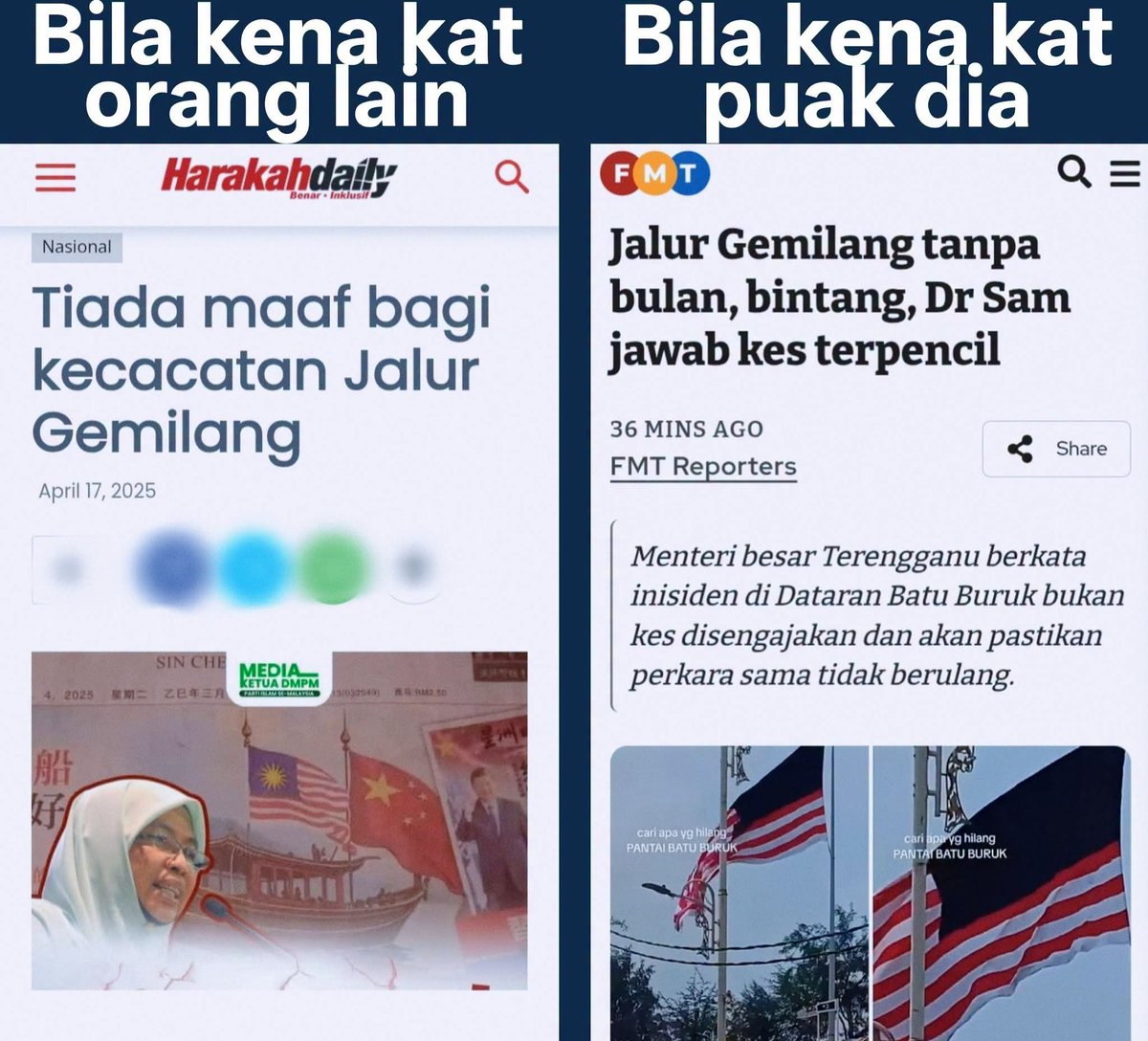 DeathtoKoruptor's tweet photo. 🤣

Semua walaun/lebai dah jadi mcm biawak tertelan babi.. https://t.co/76aoHlQ7oS