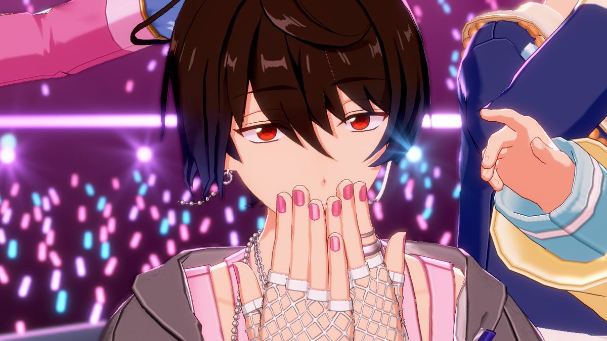 osananakawaii's tweet photo. 凛月SCR、爪もピンクでがちかわいいーーー😭😭💖💖💖💖💖💖💖 https://t.co/Q2V2Te0tgW
