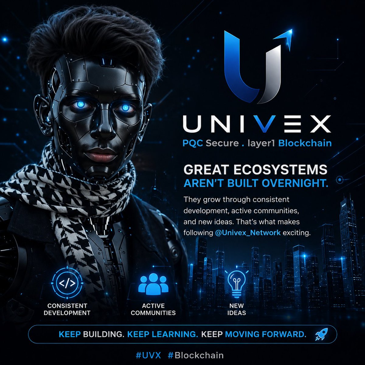 nabil125125125's tweet photo. ๐ก Great ecosystems aren't built overnight.
They grow through consistent development, active communities, and new ideas. That's what makes following @Univex_Network exciting.
Keep building. Keep learning. Keep moving forward. ๐
#UVX #Blockchain https://t.co/6kZVWgx7Gd