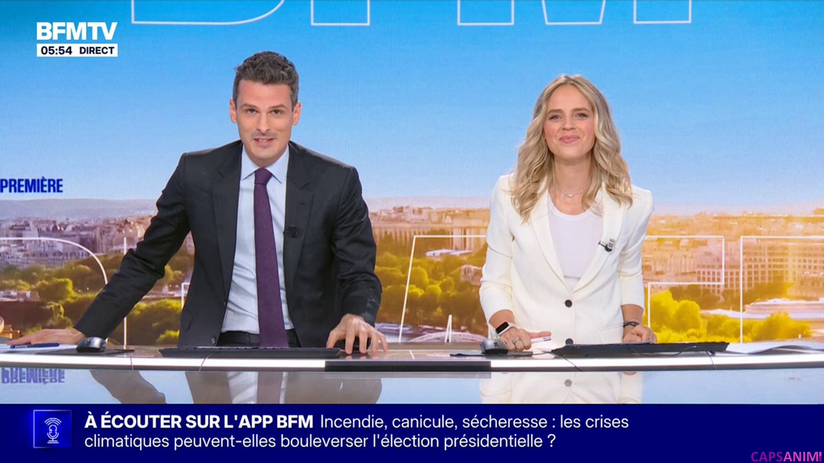 CapsAnim's tweet photo. 📺 @Claire_Arnoux ce matin pour BFM Première https://t.co/MVTjftnvKo