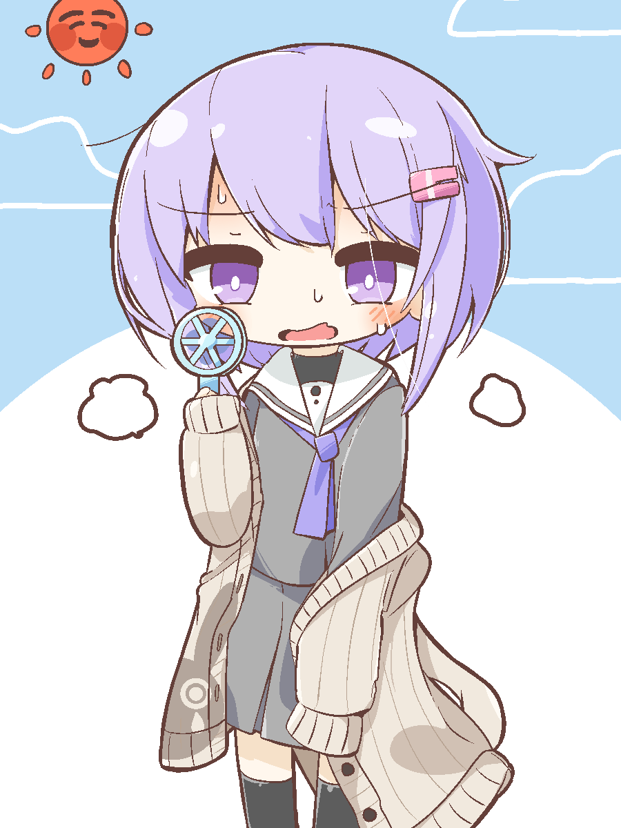 pukkuraa's tweet photo. 夏場の雫ちゃん https://t.co/y7xqBUKw6o