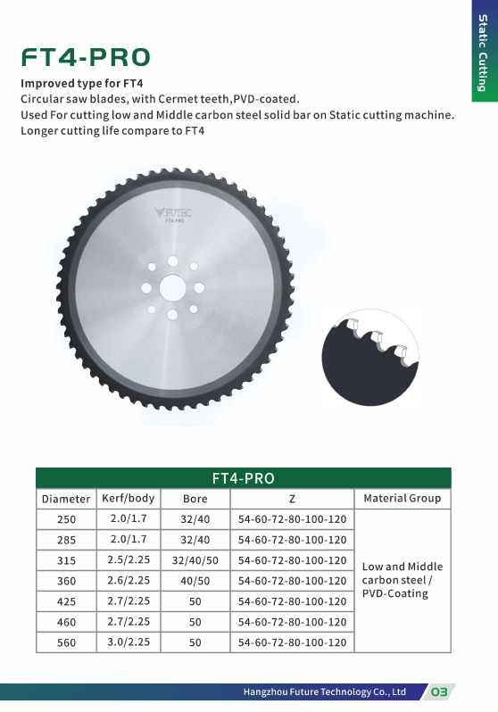 RickFang_Futec's tweet photo. Futec Brand
Cold saw blades
FT4-PRO series
It is designed for cutting low and middle carbon steel
#Futec,#Tenryu,#Kanefusa,#Kinkelder,#Nishijimax,#Everising,#Mega,#Kasto,#RSA. https://t.co/m4JmpzaiO9