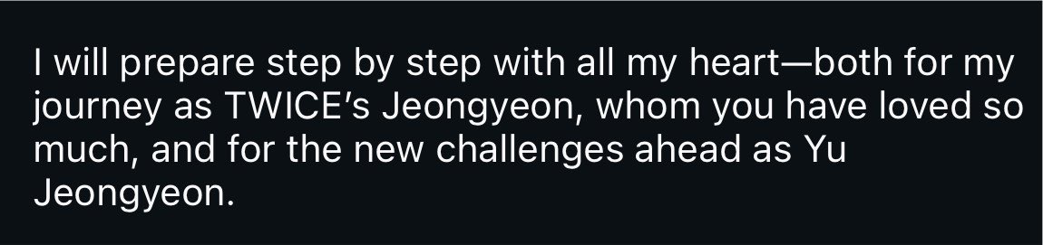 juiceyeon's tweet photo. jeongyeon did have YOO in her message at first but she edited it to YU 🥹 https://t.co/yD2kdRyNZd
