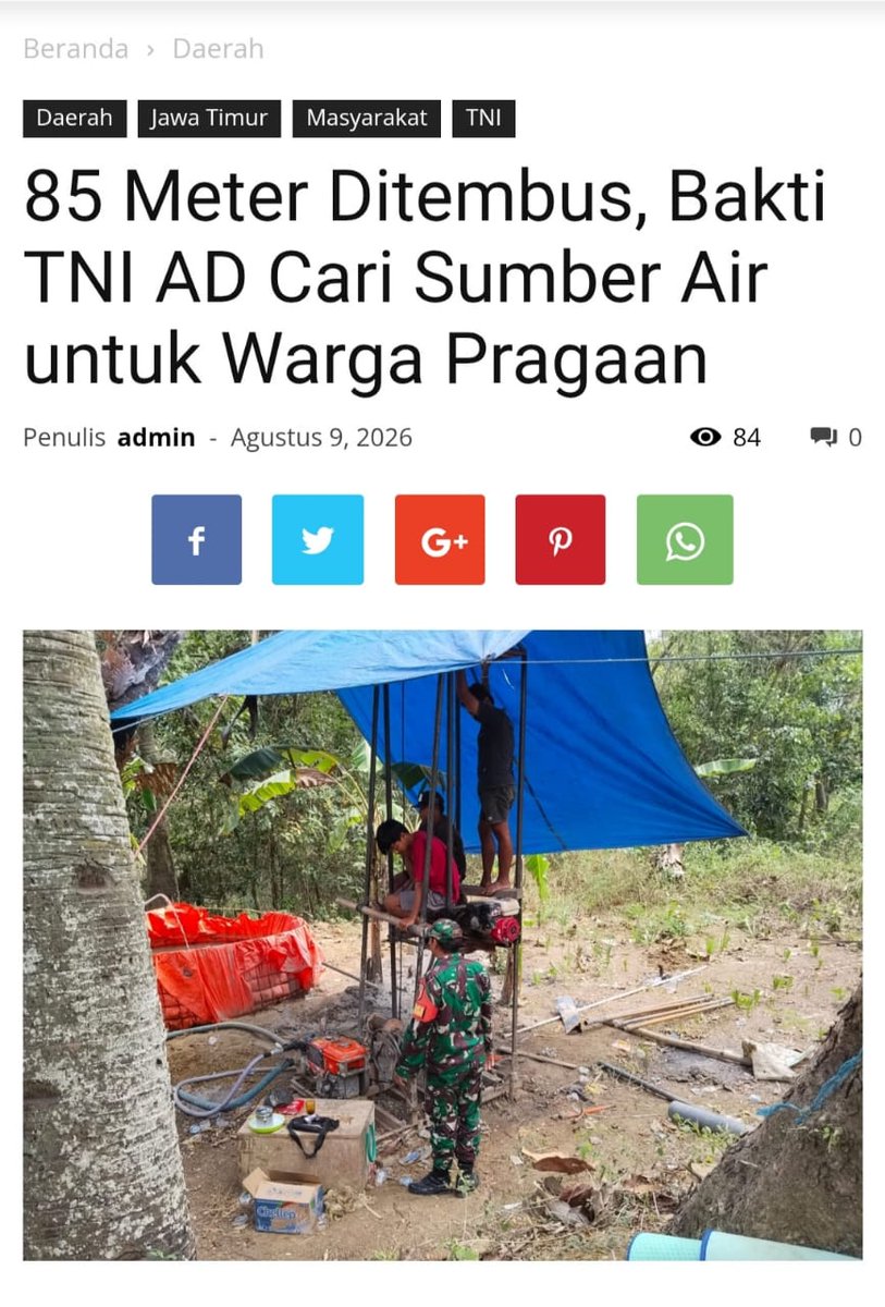 haikalabbass's tweet photo. Peran TNI sekarang berubah menjadi pendorong utama pertumbuhan dan penjaga persatuan negeri di segenap pelosok Indonesia.

Pengabdian Tanpa Batas https://t.co/P80BUghvvi