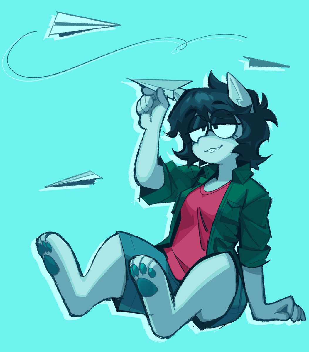 nuklearbrony's tweet photo. @PageIsForbidden This weirdo has her own room in my head https://t.co/0JgP70sX5S