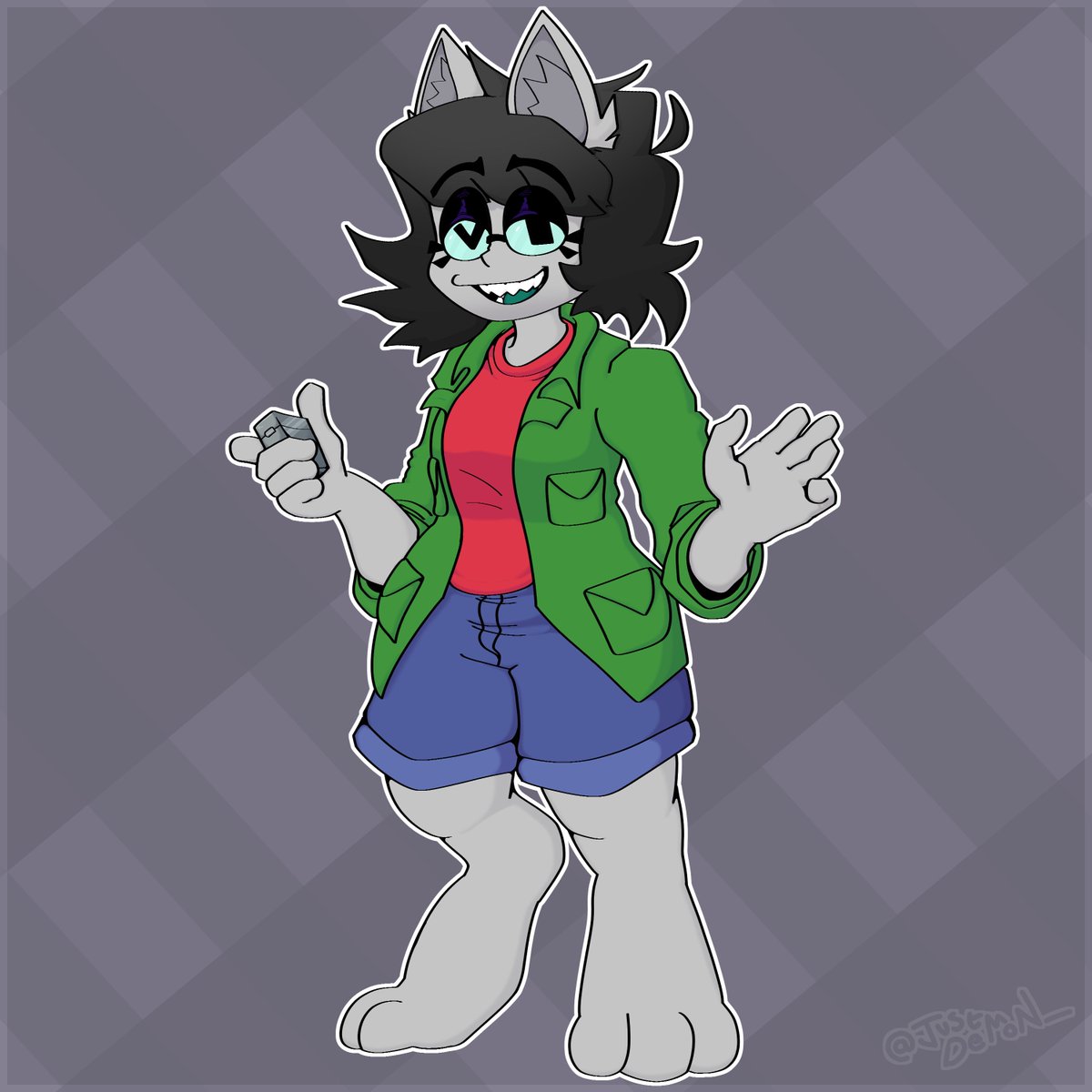 nuklearbrony's tweet photo. @PageIsForbidden This weirdo has her own room in my head https://t.co/0JgP70sX5S