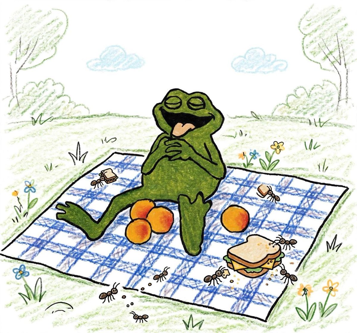 OggieFrogSol's tweet photo. Sharing is caring, boys. https://t.co/IbKAJG4cvx