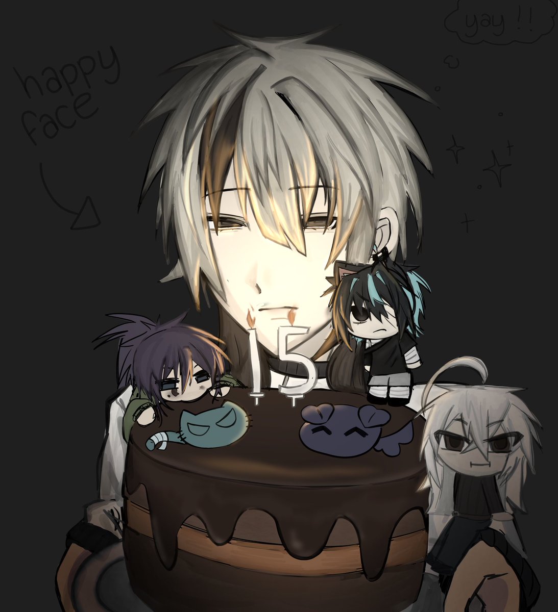 Qiienzi's tweet photo. Happy bday to me !!!! 🥳 https://t.co/c4v8tYEiUP