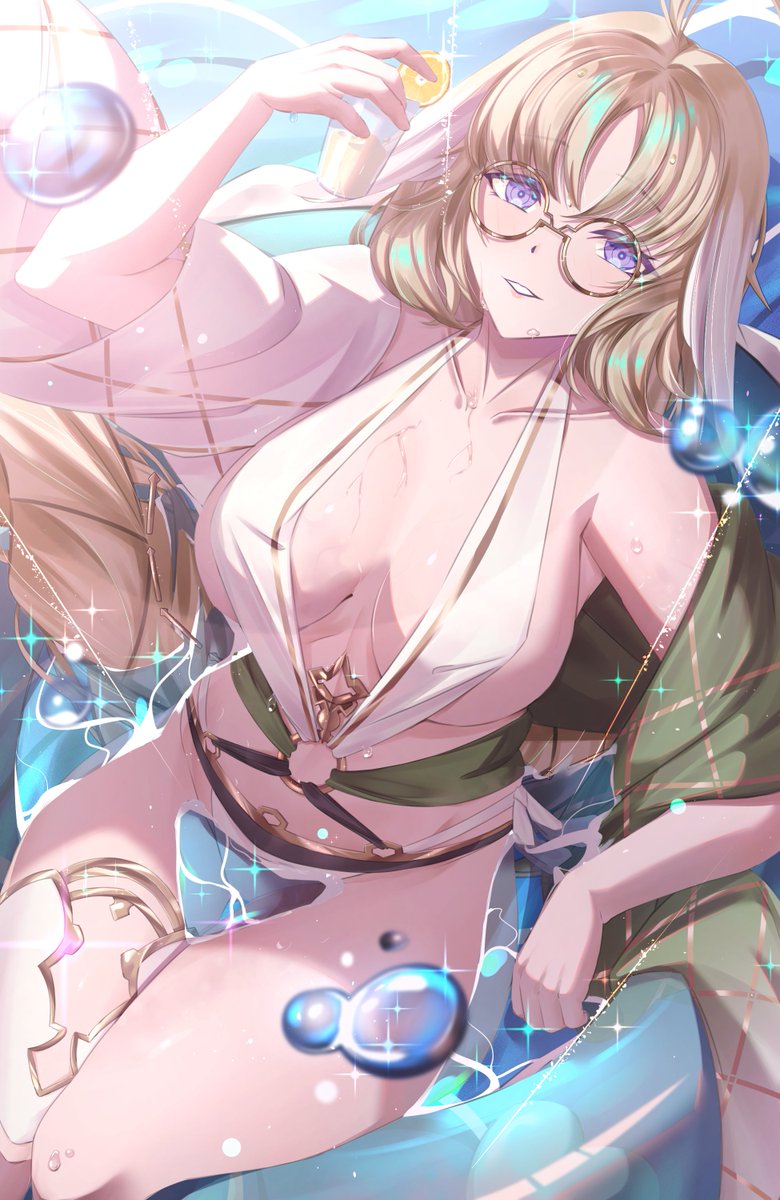 ssss22snake's tweet photo. #グラブル 
水着 バイシュラ 上乳 🌟 https://t.co/qLRGp08wmS