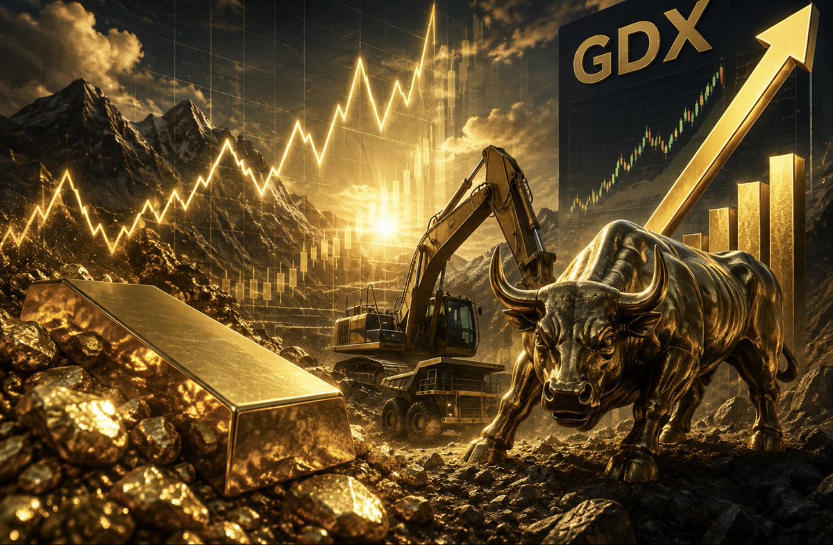 Voice4PHD's tweet photo. Gold is strong. $GDX is breaking out. 🔥
When capital starts rotating deeper into the mining sector, the juniors could be next. 👀⛏️

#Gold #GDX #GoldMining #JuniorMining #MiningStocks #GoldStocks #TSXV https://t.co/3ZKKe1fvRp