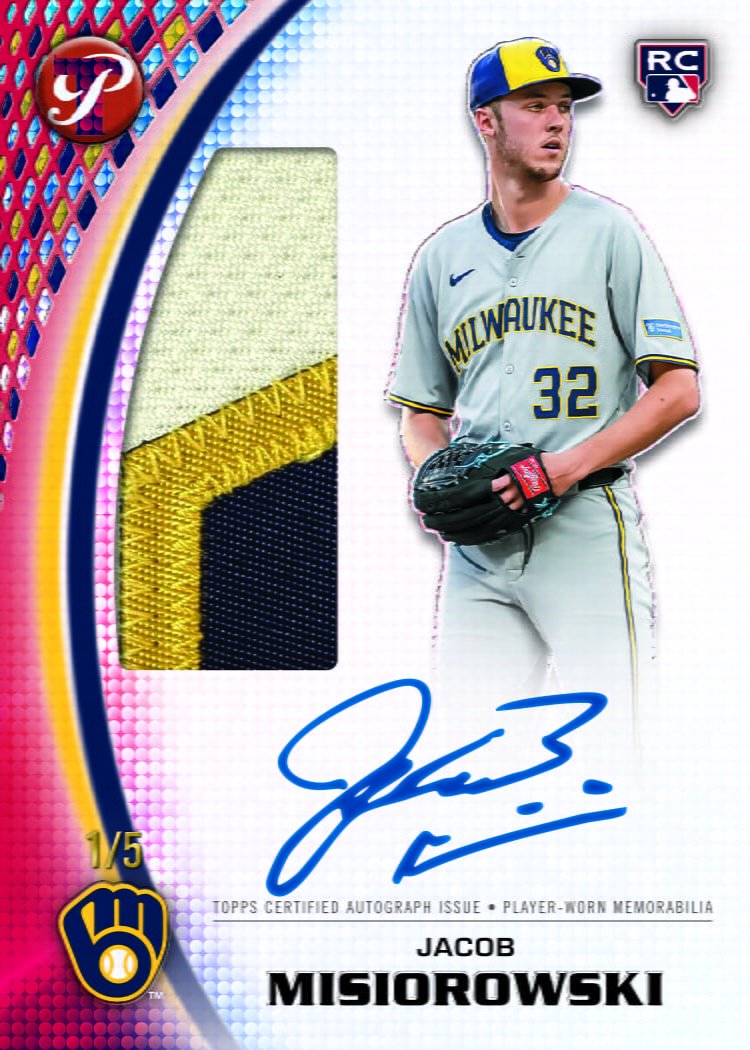 gradingservices's tweet photo. 【🔥予約販売開始🔥】
『2026 Topps Pristine Baseball』
8/13発売!
白を基調としたChromeデザインが魅力の
Topps Pristineが今年も登場⚾✨
1BOXに
✍️ オンカード直筆サイン 2枚
👕 オートレリックカード 1枚
が封入!
🔻購入は���ちら🔻
https://t.co/4tttNN6vCZ
#BLEZASIA #Topps https://t.co/mTZOR3trxd