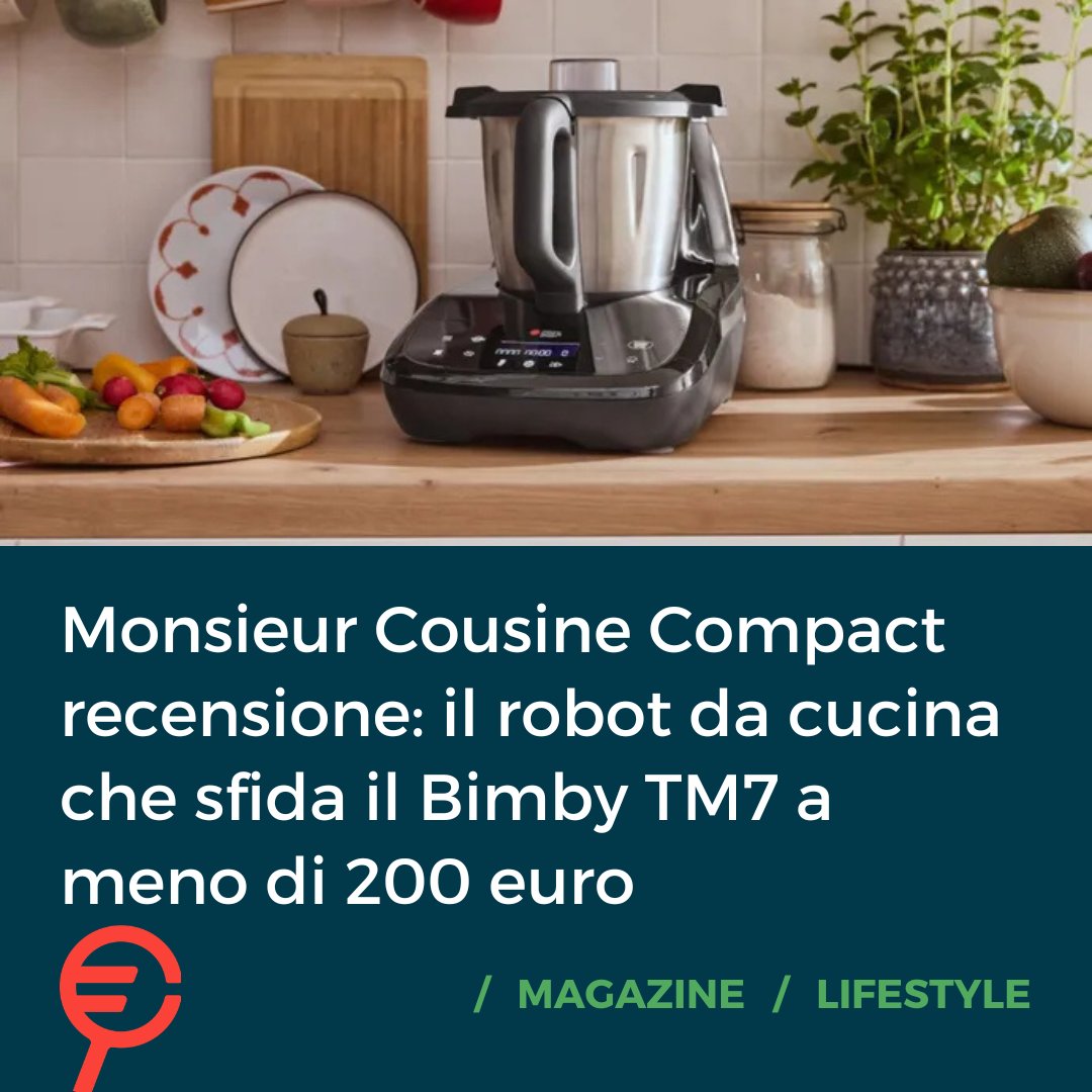 Trovaprezzi's tweet photo. Il robot da cucina di Lidl si conferma un campione del rapporto qualità/prezzo. La differenza di listino con il Bimby non è però casuale.
Leggi tutto qui: https://t.co/nOpLMamQdF https://t.co/QwxLkpIbnY