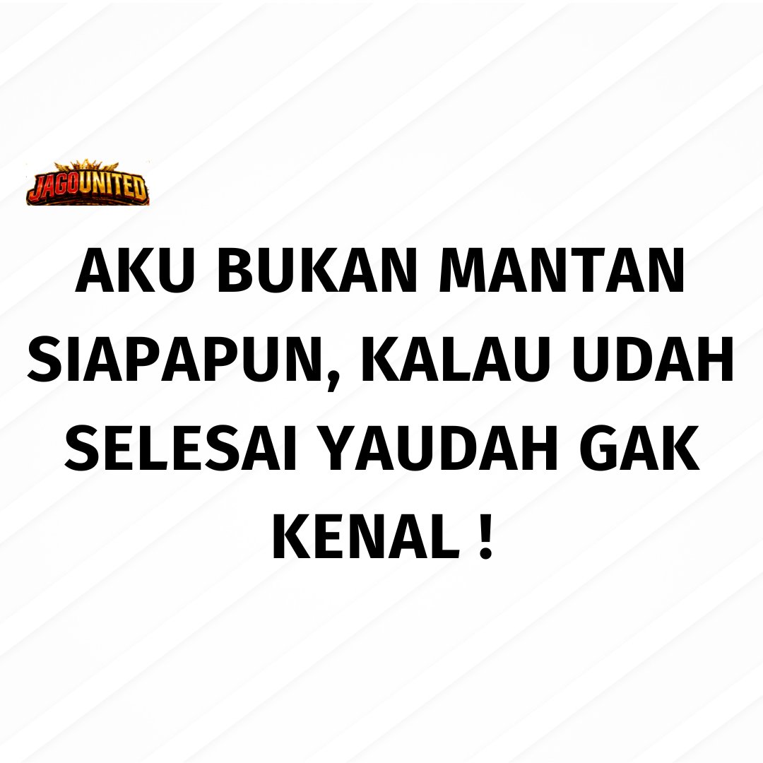 jagounited_ofc's tweet photo. ada yang sama ?
#jagounited #bahankata https://t.co/v5Zy6SWcWj