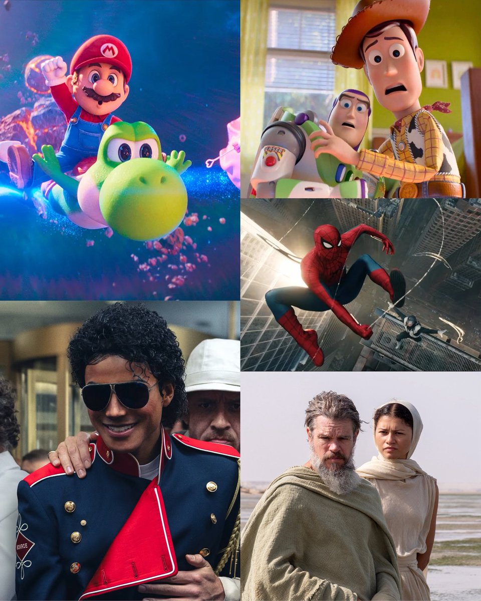 ToonHive's tweet photo. The global box office has officially delivered five billion-dollar films in 2026, the most in a single year since 2019:

• The Super Mario Galaxy Movie 
• Michael 
• Toy Story 5
• Spider-Man: Brand New Day
• The Odyssey https://t.co/X7PqZ2SFfS