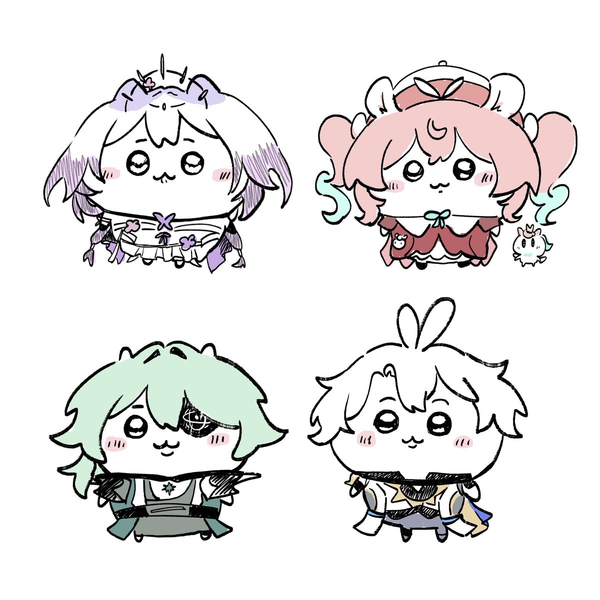 otosopu03's tweet photo. a typhoon delayed my flight so i drew nousporist chiikawas https://t.co/pXRgdEb7sp