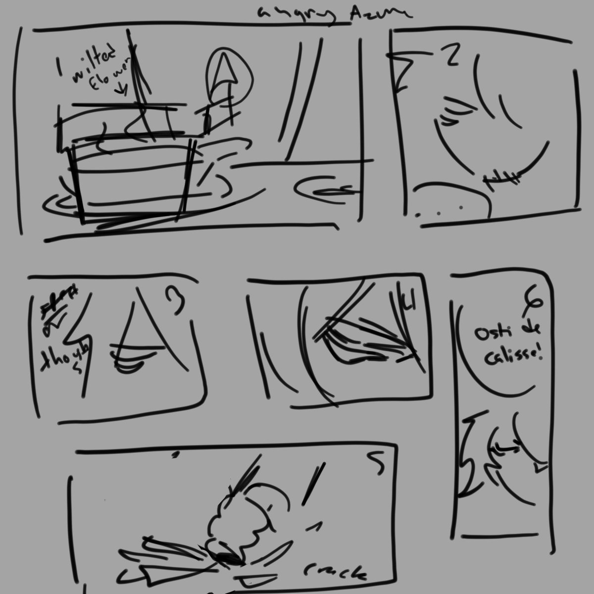 azurewr4th's tweet photo. // I got a lil comic wip, and I wonder if y'all would be interested in seeing me finish it? https://t.co/MnfXCIDnJK