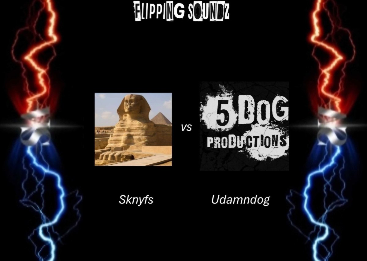 FlippingSoundz's tweet photo. Upcoming fixtures War of the Flipz Vol.5
The first two legs weren't enough to separate these producers sooo ....6 final flipz...Only 3 winners

Event start @ the 10th of August 
MAY THE FLIPZ BE WITH YOU!! https://t.co/zJqcI1dxGA