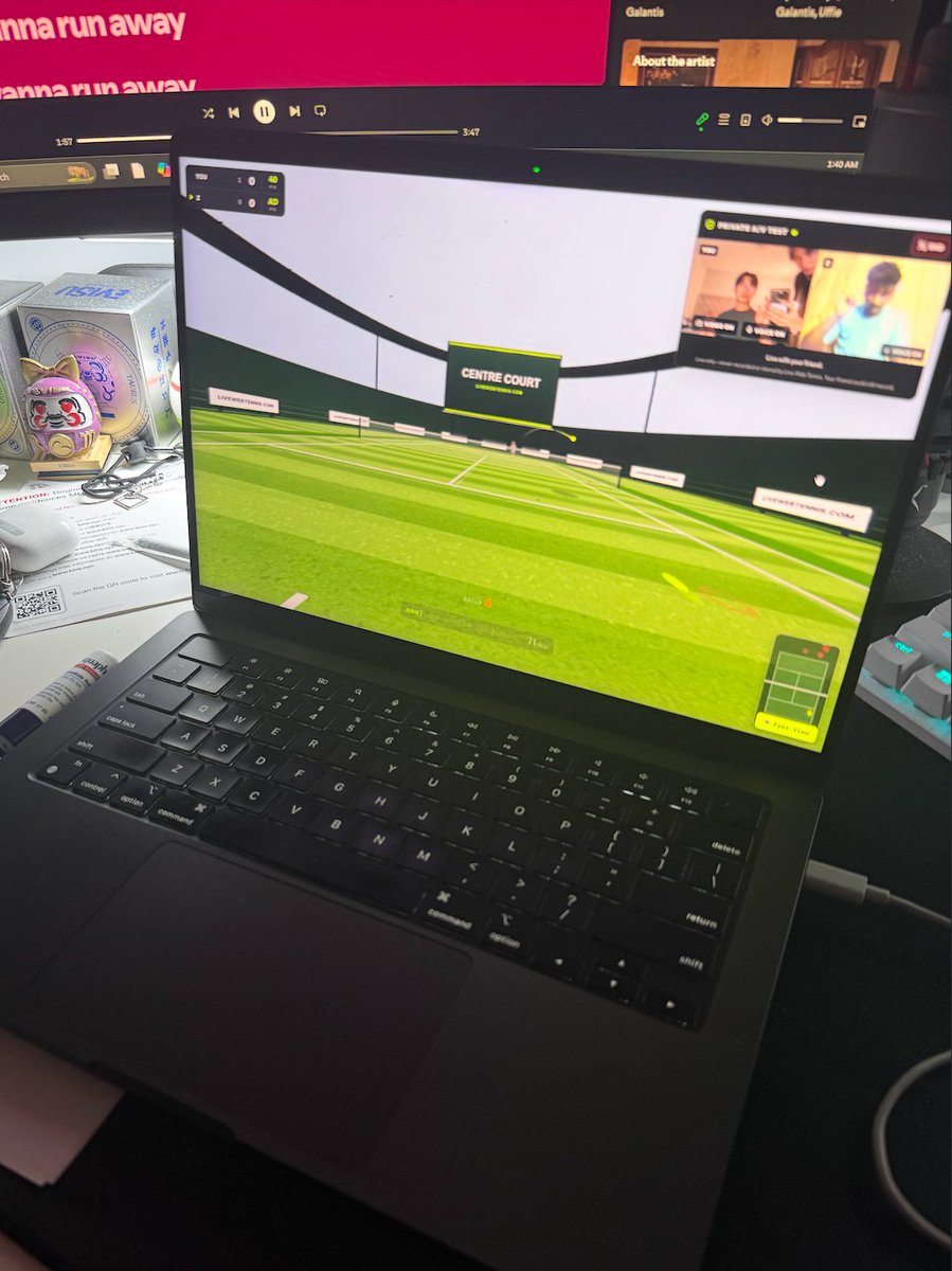 aidanyapz's tweet photo. BIG NEWS ‼️

We just launched worldwide multiplayer 🔥🔥🔥

you can now play tennis against a real person, in real time, in your browser.

get matched with someone across the world, or send a friend a link and rally them.

LMK what you guys think 🎉

🔗https://t.co/P3lUS8KLaL https://t.co/kd0PpvcWZQ